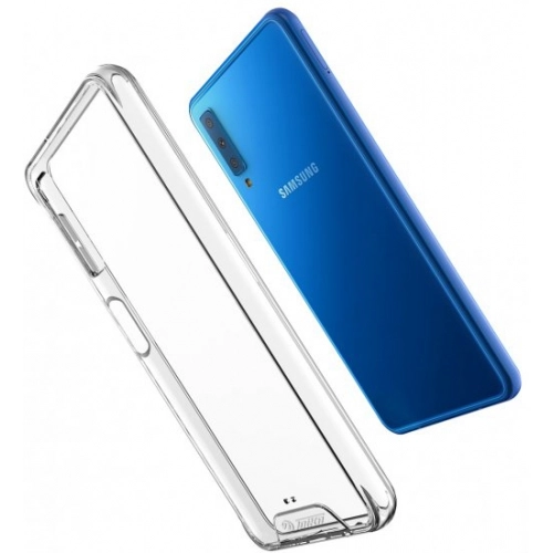 Samsung Galaxy A7 2018 Kılıf Clear Guard Serisi Gard Kapak - Şeffaf