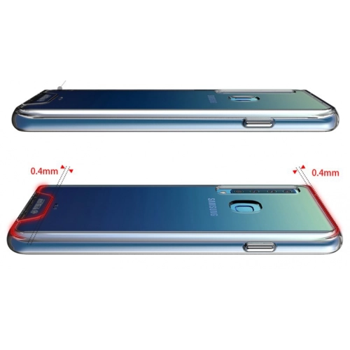 Samsung Galaxy A7 2018 Kılıf Clear Guard Serisi Gard Kapak - Şeffaf