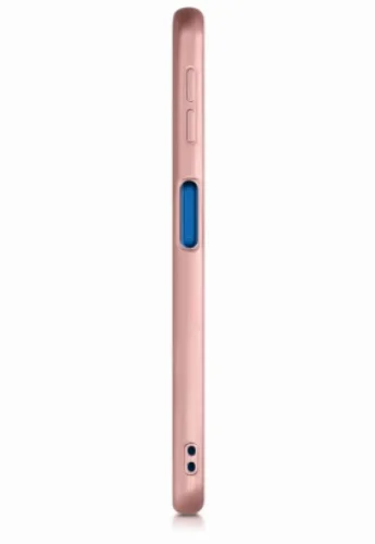 Samsung Galaxy A7 2018 Kılıf İnce Mat Esnek Silikon - Rose Gold
