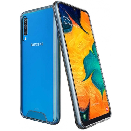 Samsung Galaxy A70 Kılıf Clear Guard Serisi Gard Kapak - Şeffaf