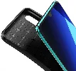 Samsung Galaxy A70 Kılıf Karbon Serisi Mat Fiber Silikon Negro Kapak - Lacivert
