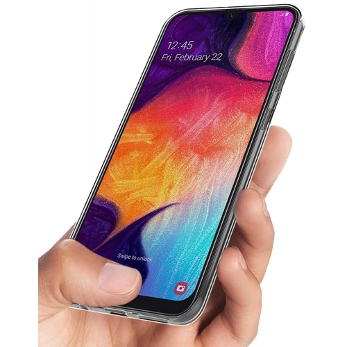Samsung Galaxy A70 Kılıf Ultra İnce Kaliteli Esnek Silikon 0.2mm - Şeffaf