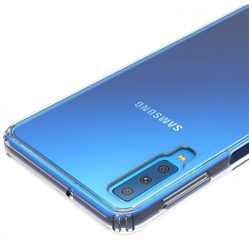 Samsung Galaxy A9 2018 Kılıf Silikon Köşe Korumalı Airbag Darbe Emici Kapak - Şeffaf