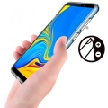 Samsung Galaxy A9 2018 Kılıf Clear Guard Serisi Gard Kapak - Şeffaf