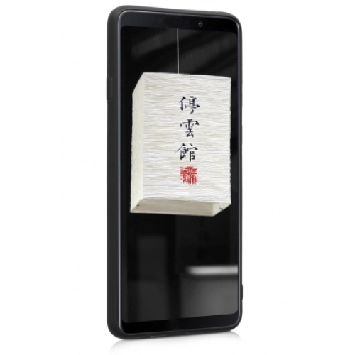 Samsung Galaxy A9 2018 Kılıf İnce Soft Mat Renkli Esnek Silikon Kapak - Mürdüm