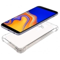 Samsung Galaxy J4 Plus 2018 Kılıf Silikon Köşe Korumalı Airbag Darbe Emici Kapak - Şeffaf