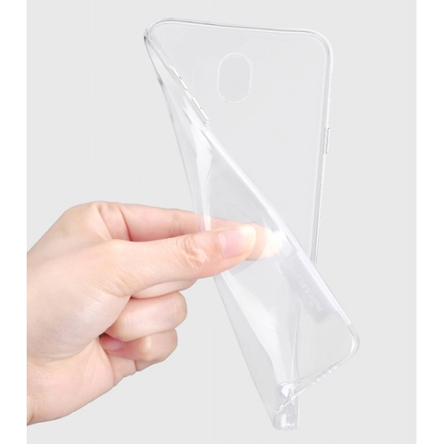 Samsung Galaxy J5 Pro Kılıf Ultra İnce Kaliteli Esnek Silikon 0.2mm - Şeffaf