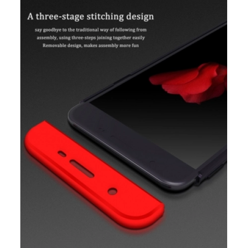 Samsung Galaxy J7 Prime 2 / J7 Prime Kılıf 3 Parçalı 360 Tam Korumalı Rubber AYS Kapak  - Lacivert