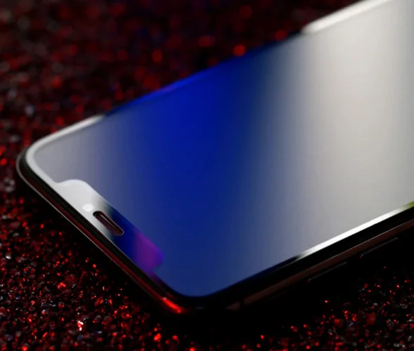 Samsung Galaxy M10 Ekran Koruyucu Fiber Tam Kaplayan Nano - Siyah