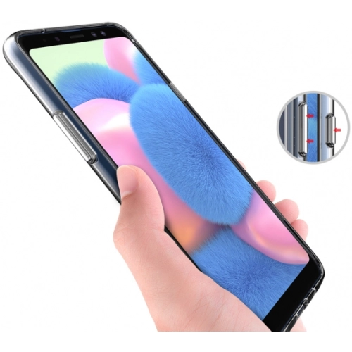 Samsung Galaxy M30 Kılıf Clear Guard Serisi Gard Kapak - Şeffaf