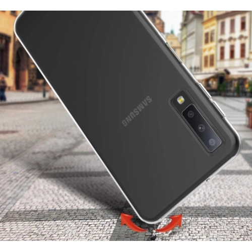 Samsung Galaxy M30 Kılıf Kamera Korumalı Esnek Silikon Kapak - Şeffaf