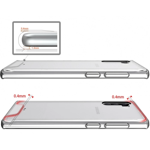 Samsung Galaxy Note 10 Kılıf Clear Guard Serisi Gard Kapak - Şeffaf