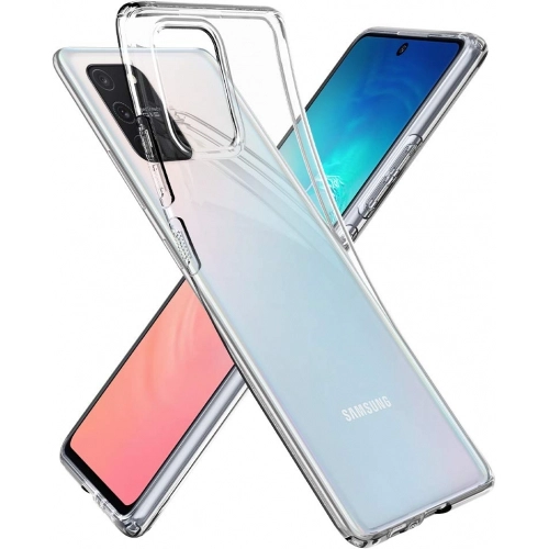 Samsung Galaxy Note 10 Lite Kılıf Kamera Korumalı Esnek Silikon Kapak - Şeffaf
