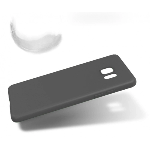 Samsung Galaxy Note 7 FE Fan Edition Kılıf İnce Soft Mat Renkli Esnek Silikon Kapak - Gold