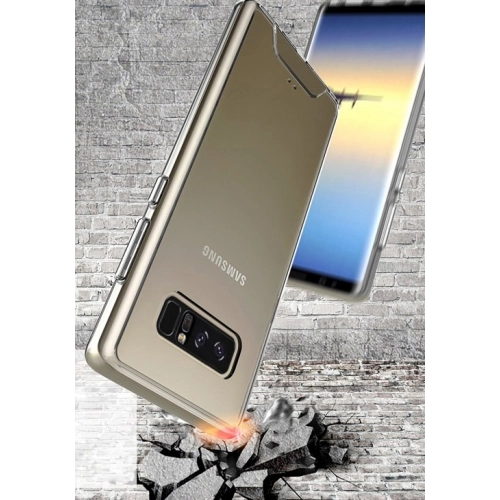 Samsung Galaxy Note 8 Kılıf Clear Guard Serisi Gard Kapak - Şeffaf