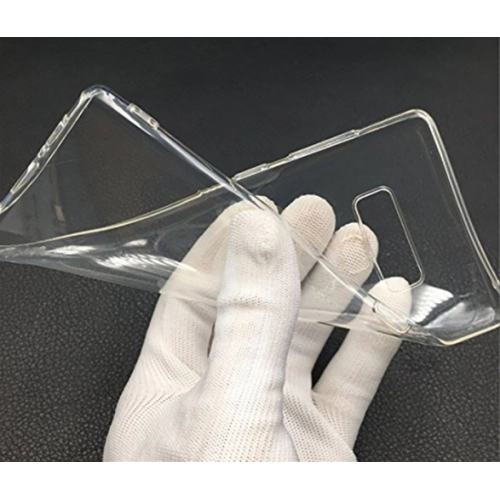 Samsung Galaxy Note 8 Kılıf Ultra İnce Kaliteli Esnek Silikon 0.2mm - Şeffaf