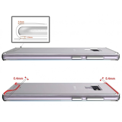 Samsung Galaxy Note 9 Kılıf Clear Guard Serisi Gard Kapak - Şeffaf