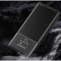 Samsung Galaxy Note 9 Kılıf Silikon Parmak İzi Bırakmayan Karbon Soft Negro Kapak - Siyah
