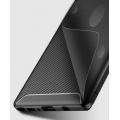 Samsung Galaxy Note 9 Kılıf Silikon Parmak İzi Bırakmayan Karbon Soft Negro Kapak - Siyah