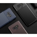 Samsung Galaxy Note 9 Kılıf Silikon Parmak İzi Bırakmayan Karbon Soft Negro Kapak - Siyah