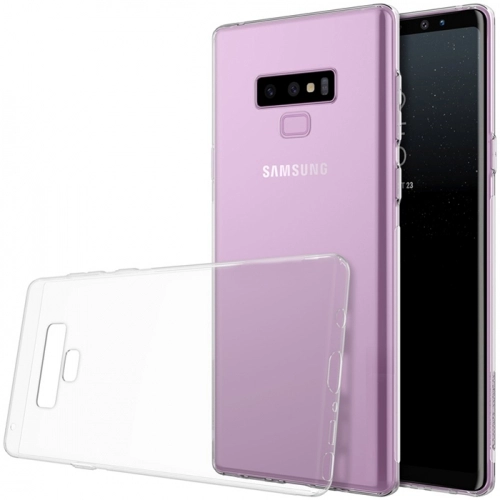 Samsung Galaxy Note 9 Kılıf Ultra İnce Kaliteli Esnek Silikon 0.2mm - Şeffaf
