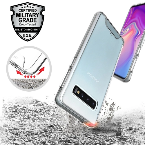 Samsung Galaxy S10 Kılıf Clear Guard Serisi Gard Kapak - Şeffaf