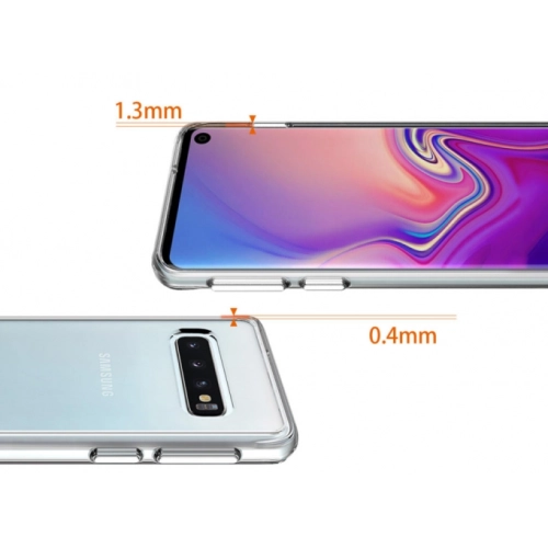 Samsung Galaxy S10 Kılıf Clear Guard Serisi Gard Kapak - Şeffaf