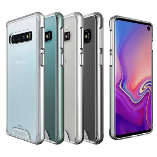 Samsung Galaxy S10 Kılıf Clear Guard Serisi Gard Kapak - Şeffaf