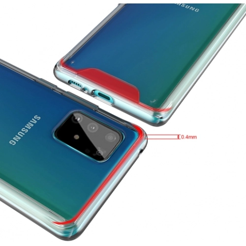 Samsung Galaxy S10 Lite Kılıf Clear Guard Serisi Gard Kapak - Şeffaf
