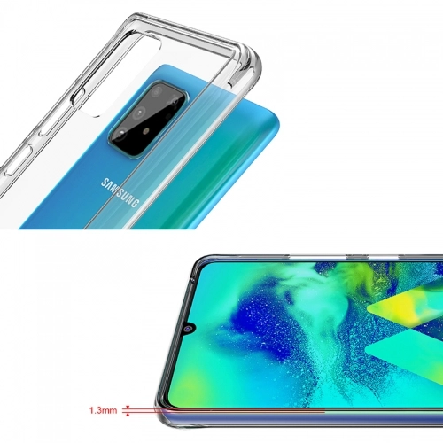 Samsung Galaxy S10 Lite Kılıf Clear Guard Serisi Gard Kapak - Şeffaf