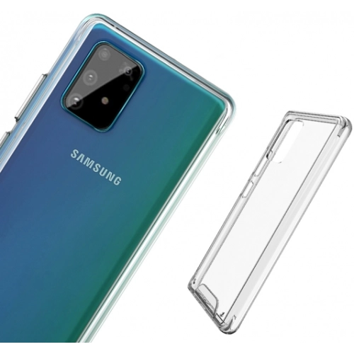 Samsung Galaxy S10 Lite Kılıf Clear Guard Serisi Gard Kapak - Şeffaf