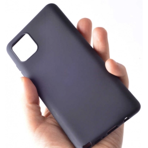 Samsung Galaxy S10 Lite Kılıf İnce Soft Mat Renkli Esnek Silikon Kapak - Lacivert