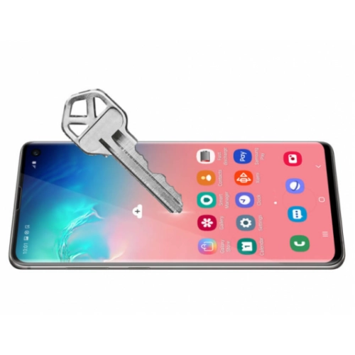 Samsung Galaxy S10 Nano Tam Kaplayan Polymer Ekran Koruyucu - Siyah