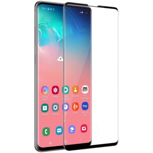 Samsung Galaxy S10 Nano Tam Kaplayan Polymer Ekran Koruyucu - Siyah