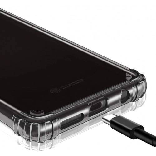 Samsung Galaxy S10 Plus Kılıf Silikon Köşe Korumalı Airbag Darbe Emici Kapak - Şeffaf