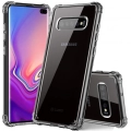 Samsung Galaxy S10 Plus Kılıf Silikon Köşe Korumalı Airbag Darbe Emici Kapak - Şeffaf