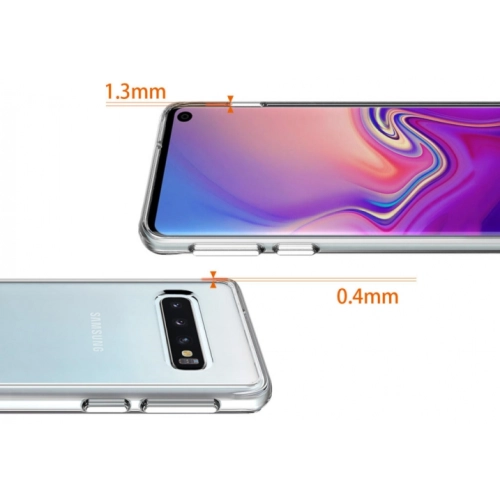 Samsung Galaxy S10 Plus Kılıf Clear Guard Serisi Gard Kapak - Şeffaf