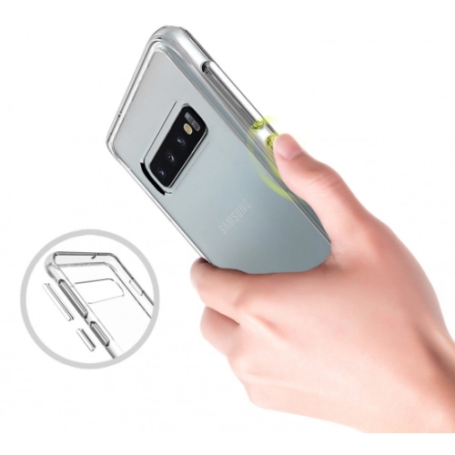 Samsung Galaxy S10 Plus Kılıf Clear Guard Serisi Gard Kapak - Şeffaf