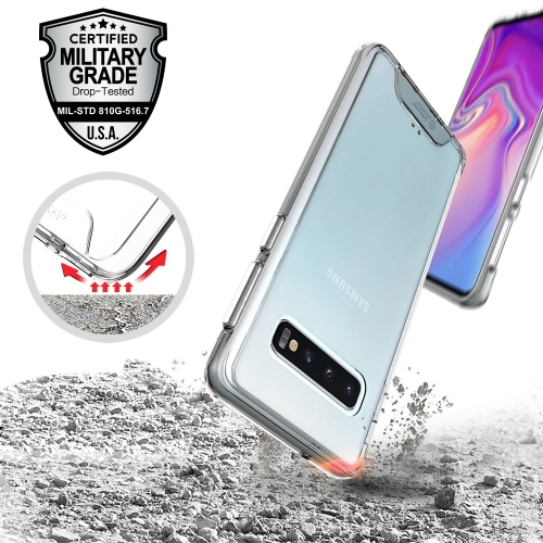 Samsung Galaxy S10 Plus Kılıf Clear Guard Serisi Gard Kapak - Şeffaf