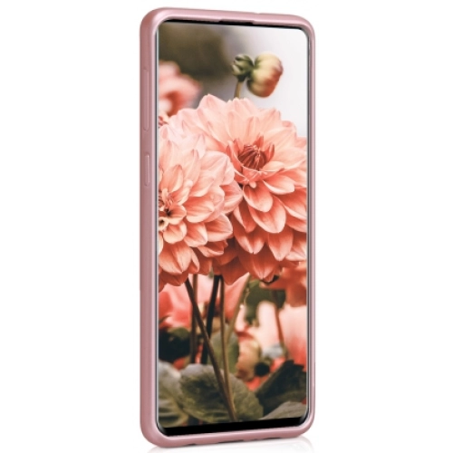 Samsung Galaxy S10 Plus Kılıf İnce Soft Mat Renkli Esnek Silikon Kapak - Kırmızı