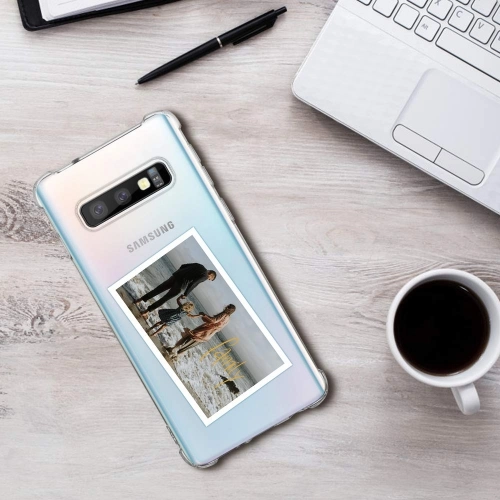 Samsung Galaxy S10e Kılıf Silikon Köşe Korumalı Airbag Darbe Emici Kapak - Şeffaf