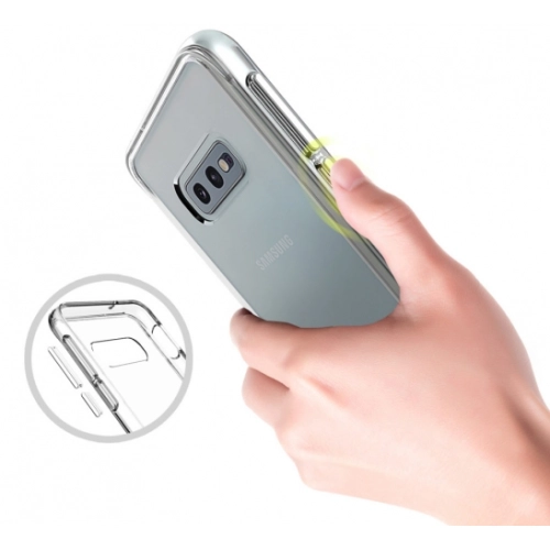 Samsung Galaxy S10e Kılıf Clear Guard Serisi Gard Kapak - Şeffaf