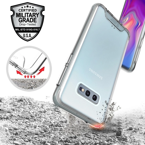 Samsung Galaxy S10e Kılıf Clear Guard Serisi Gard Kapak - Şeffaf