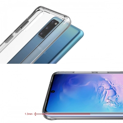 Samsung Galaxy S20 Kılıf Clear Guard Serisi Gard Kapak - Şeffaf