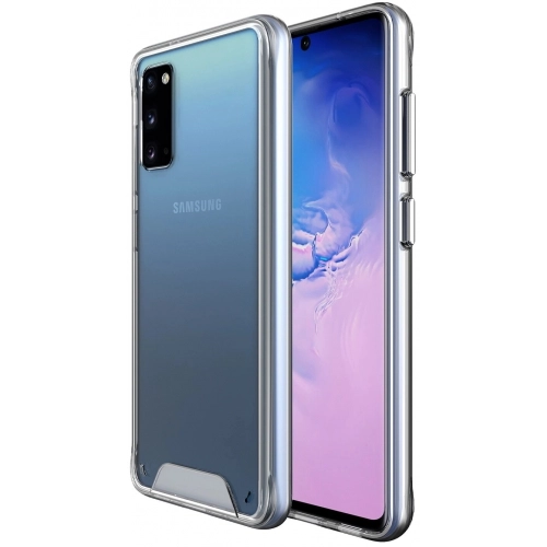 Samsung Galaxy S20 Kılıf Clear Guard Serisi Gard Kapak - Şeffaf