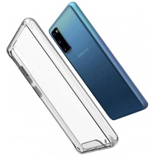 Samsung Galaxy S20 Kılıf Clear Guard Serisi Gard Kapak - Şeffaf