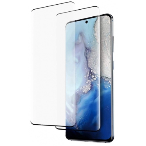 Samsung Galaxy S20 Plus Esnek Süper Pet Jelatin Ekran Koruyucu - Siyah