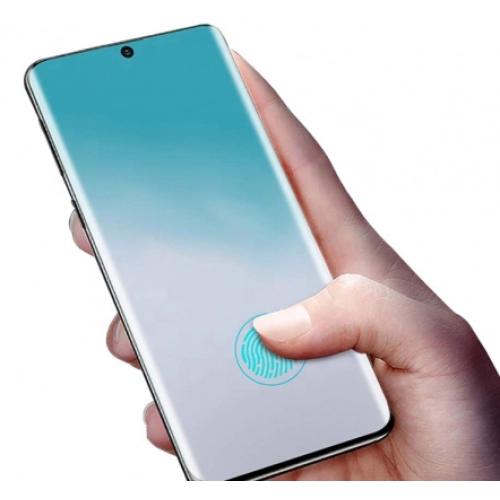 Samsung Galaxy S20 Plus Esnek Süper Pet Jelatin Ekran Koruyucu - Siyah