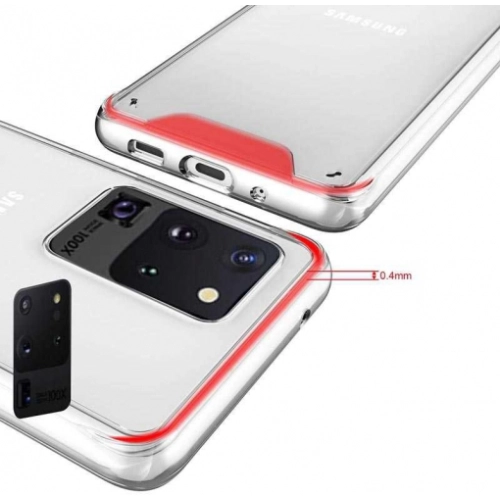 Samsung Galaxy S20 Plus Kılıf Clear Guard Serisi Gard Kapak - Şeffaf