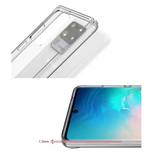 Samsung Galaxy S20 Plus Kılıf Clear Guard Serisi Gard Kapak - Şeffaf